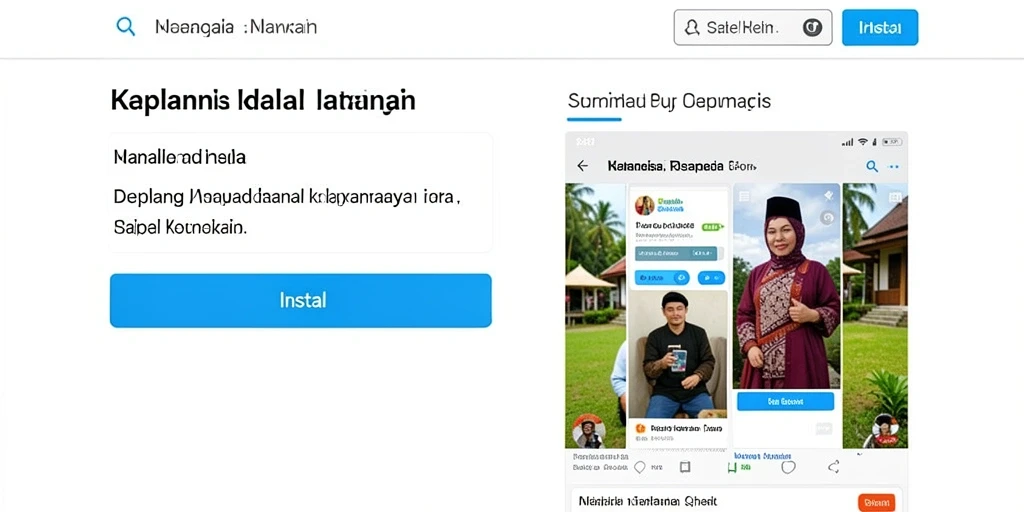 Tampilan antarmuka yang ramah pengguna.