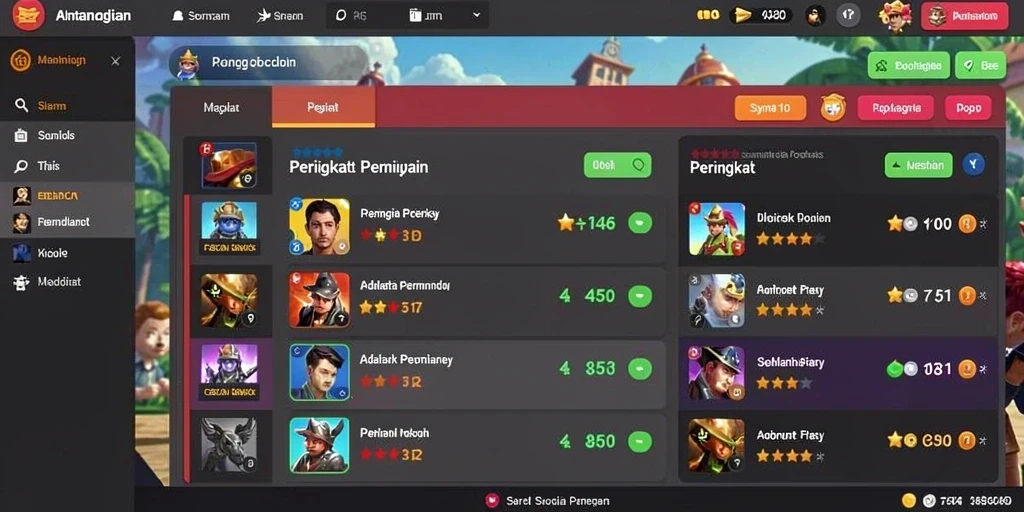 Tampilan antarmuka yang intuitif dan mudah digunakan.