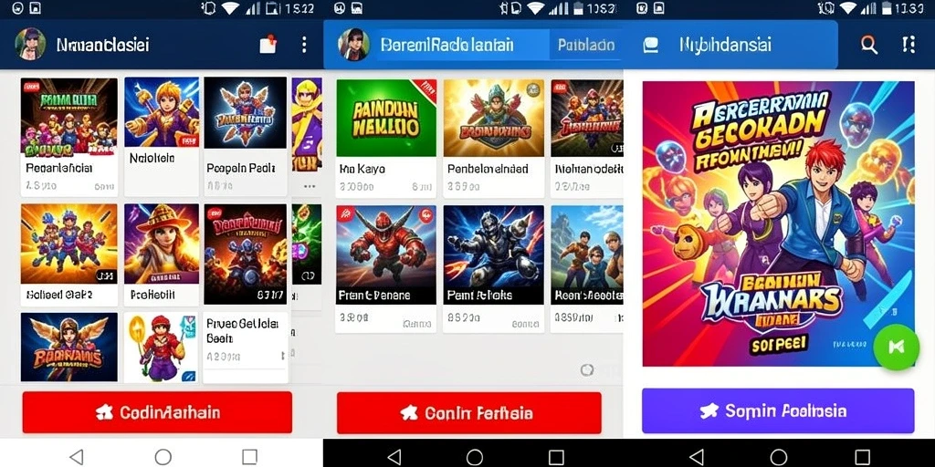 Tampilan antarmuka yang menarik dan mudah dinavigasi.