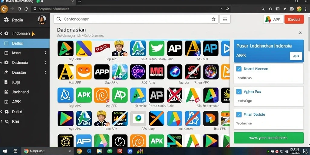 Screenshot tampilan awal menu permainan GARUDA365.