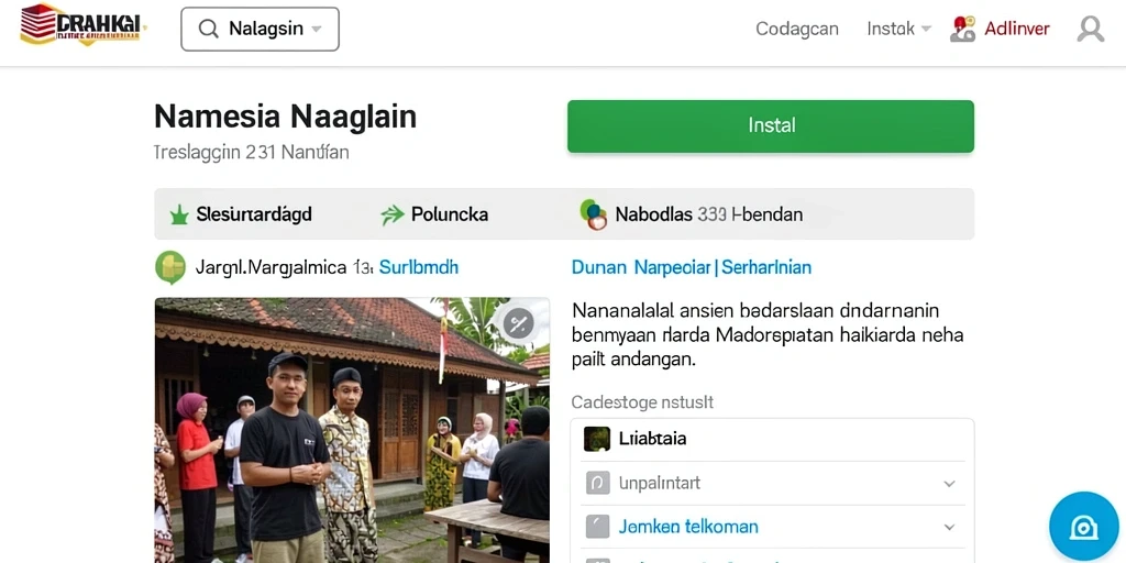 Tampilan antarmuka yang mudah digunakan.