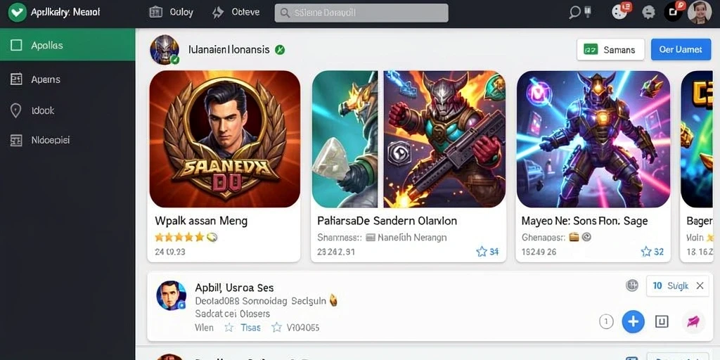 Tampilan antarmuka yang menarik dan mudah digunakan.