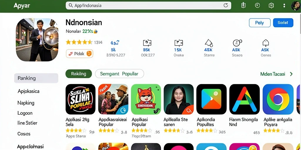 Tampilan antar muka yang intuitif dan menarik.