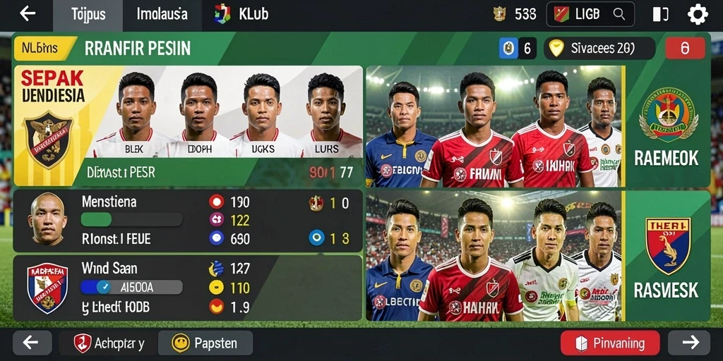Tampilan antarmuka yang modern dan menarik.