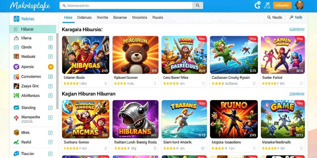 Tampilan antarmuka yang user-friendly dan menarik.
