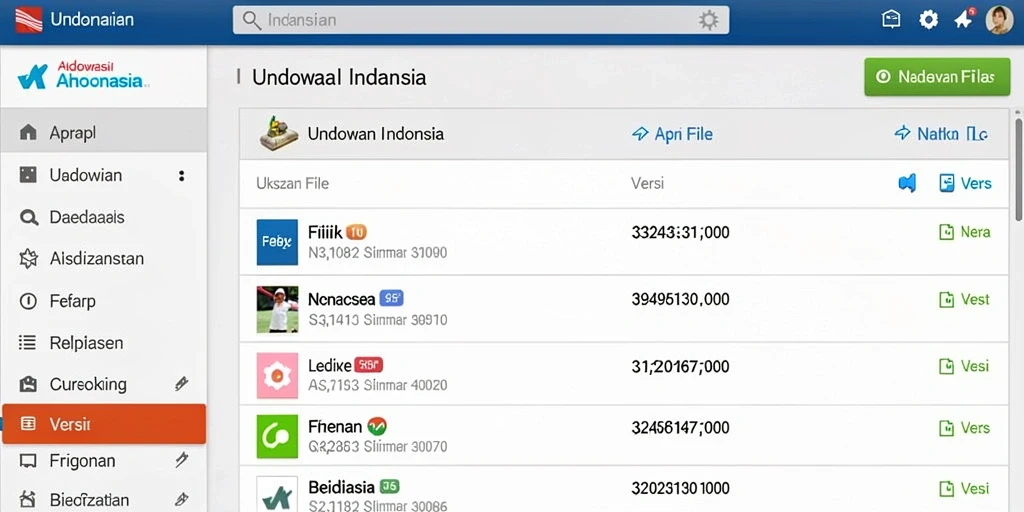 Tampilan awal yang menarik dengan antarmuka yang mudah digunakan.