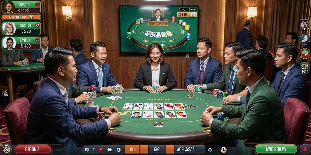 Tampilan awal yang menarik dan penuh warna.