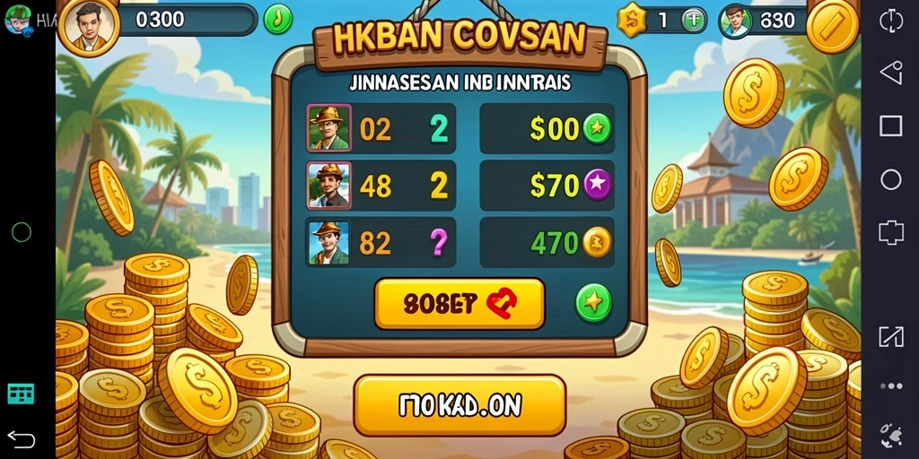Tangkapan layar menampilkan gameplay seru di level 5.