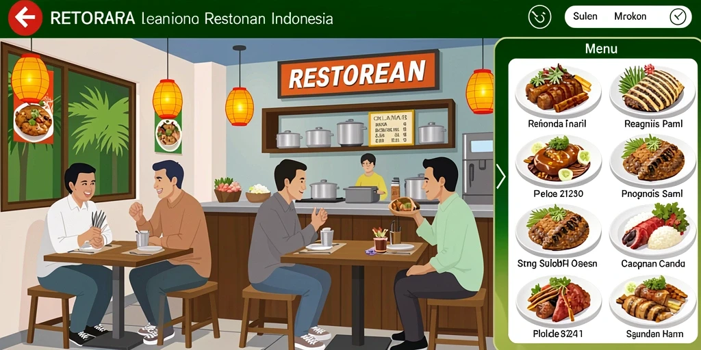 Tampilan antarmuka yang ramah pengguna dan menarik.