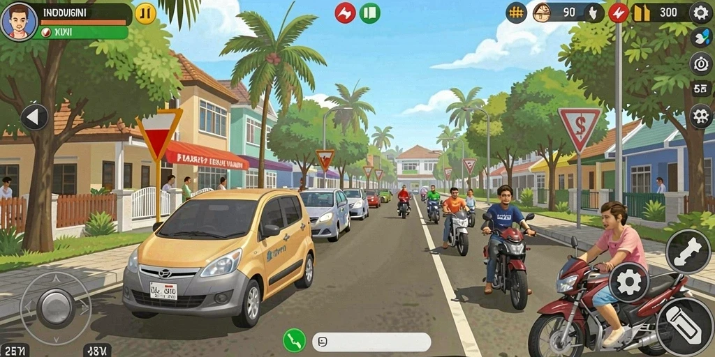 Tampilan antarmuka UDINTOGEL yang menarik dan mudah dipahami.