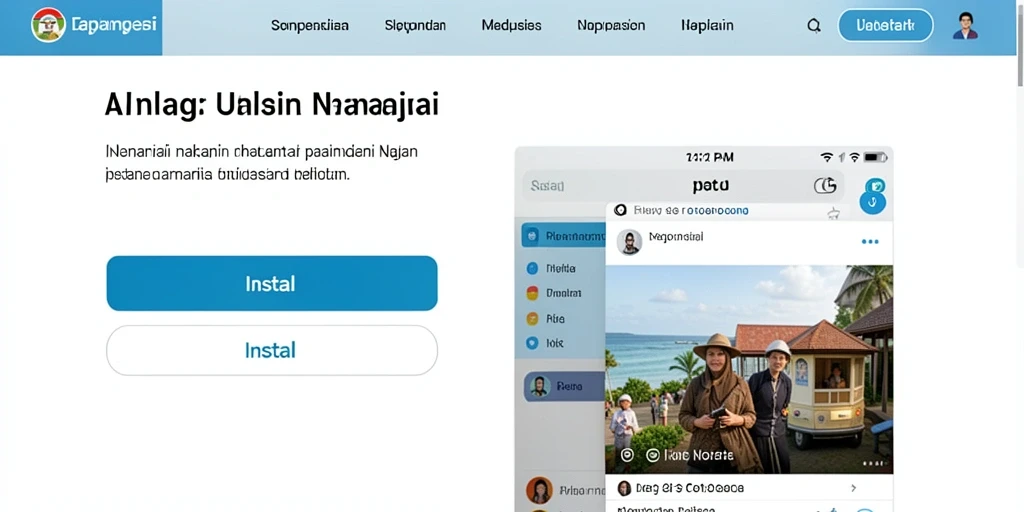 Tampilan antarmuka yang ramah pengguna.