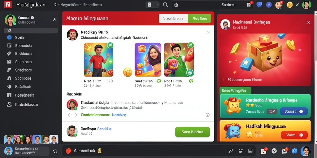 Tampilan antarmuka yang menarik dan mudah digunakan.