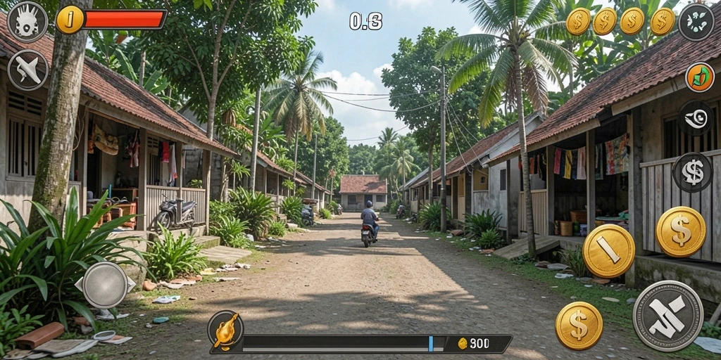 Tampilan awal yang menarik dan mudah dinavigasi.